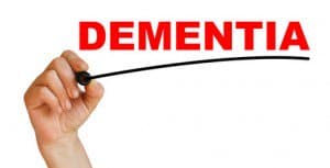 dementia signs present in seniors