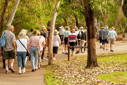 senior fitness with fit bit