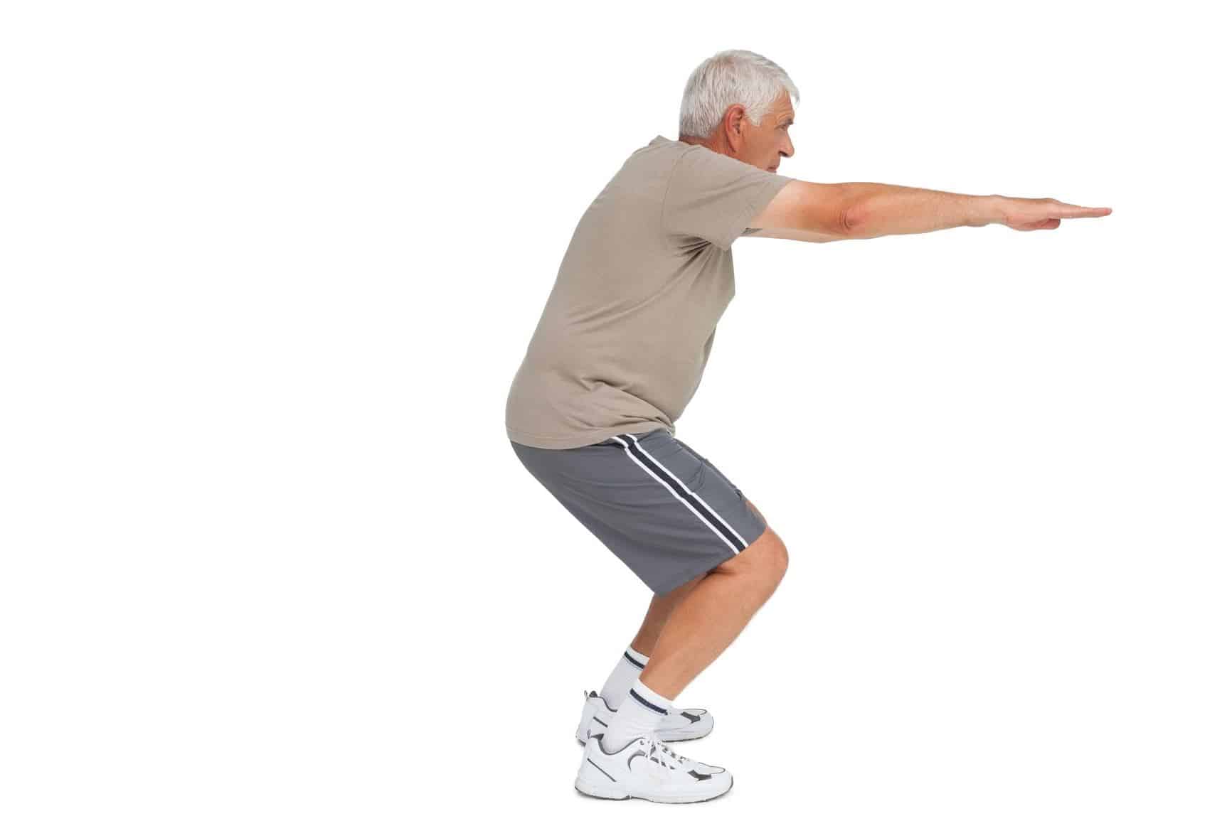 Balancing exercises for seniors